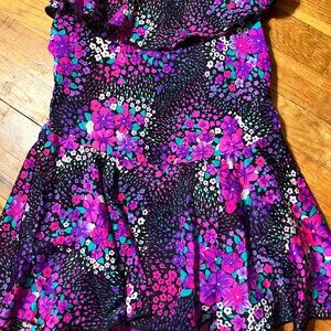 Vintage Maxine of Hollywood Swimsuit Size 14 Pin Up Style Hollywood Glam